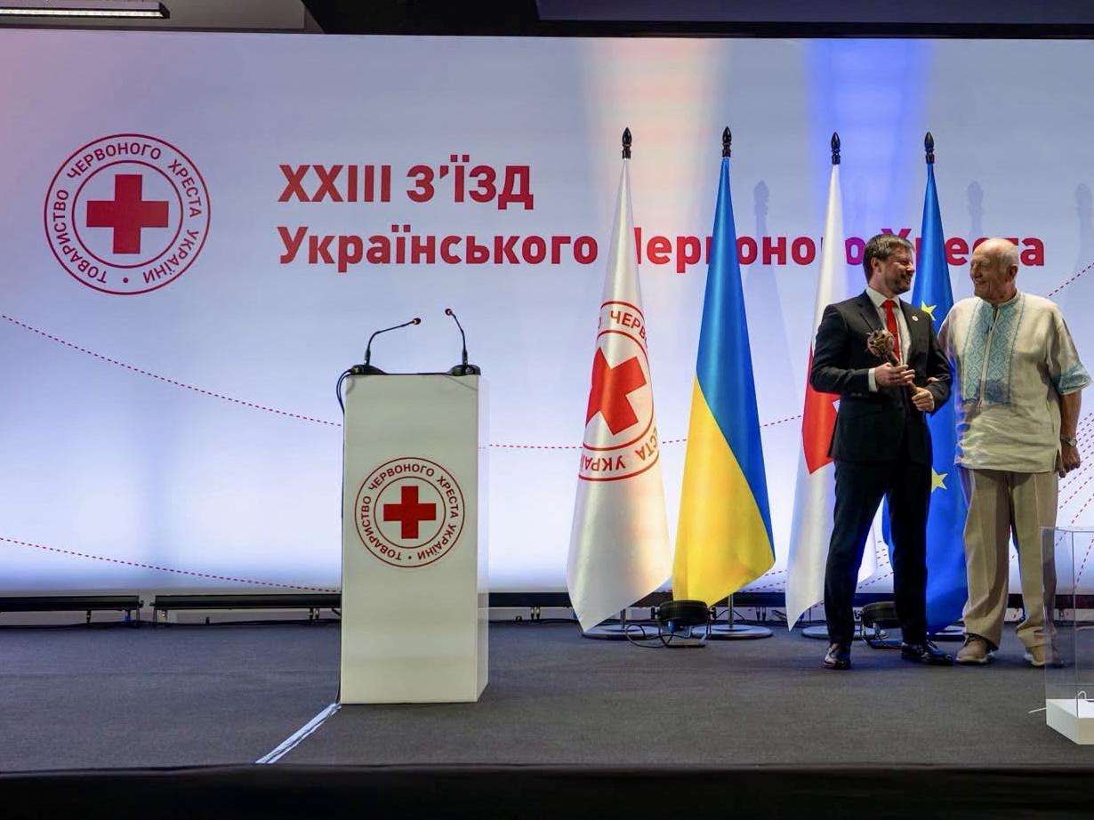 XXIII З’їзд Українського Червоного Хреста: обрано нове керівництво та затверджено Стратегію організації на 2026-2030 роки