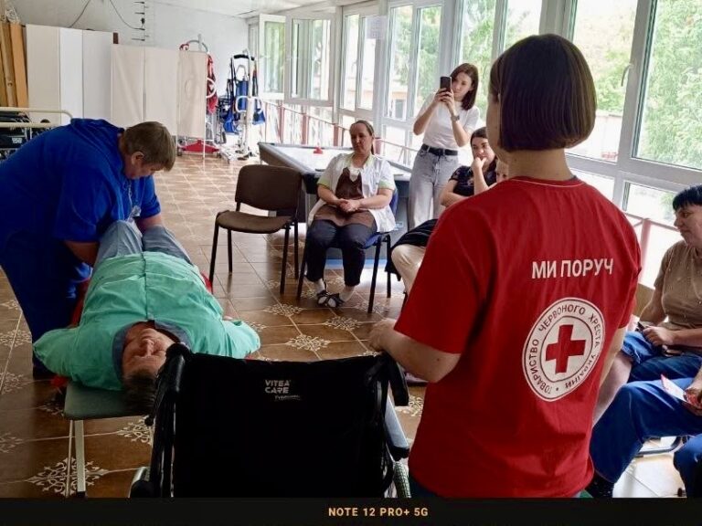 У Старокривинському будинку-інтернаті для громадян старшого віку та людей з інвалідністю відбувся практичний тренінг із позиціонування…