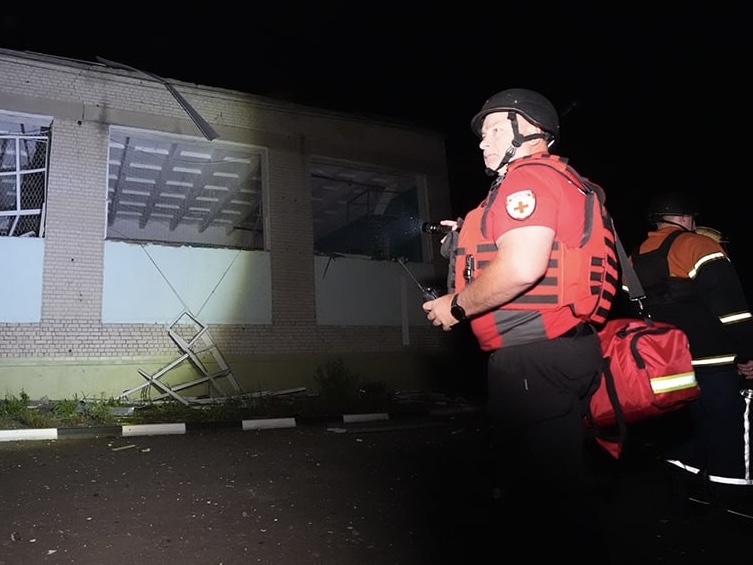 Kharkiv: The Ukrainian Red Cross provided assistance to people affected by the latest attacks