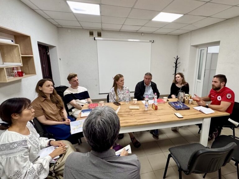Japanese Red Cross Society Representatives Visit Ivano-Frankivsk Region