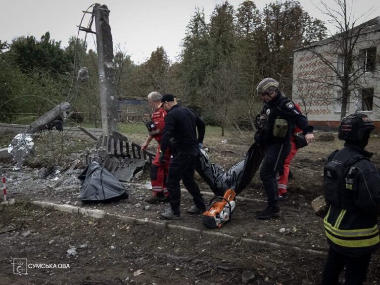 Суми: Український Червоний Хрест долучився до реагування на наслідки російського удару