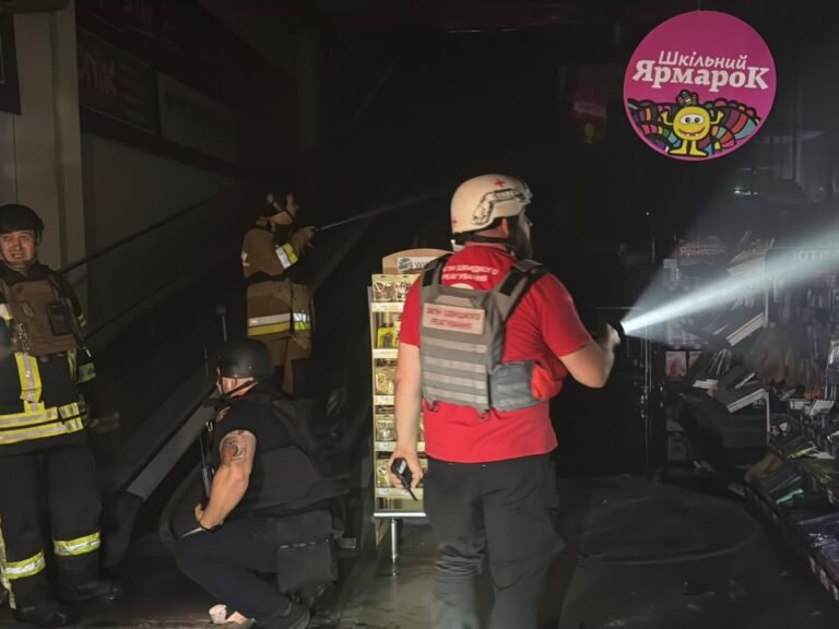 The Ukrainian Red Cross responded to the aftermath of attacks in Mykolaiv