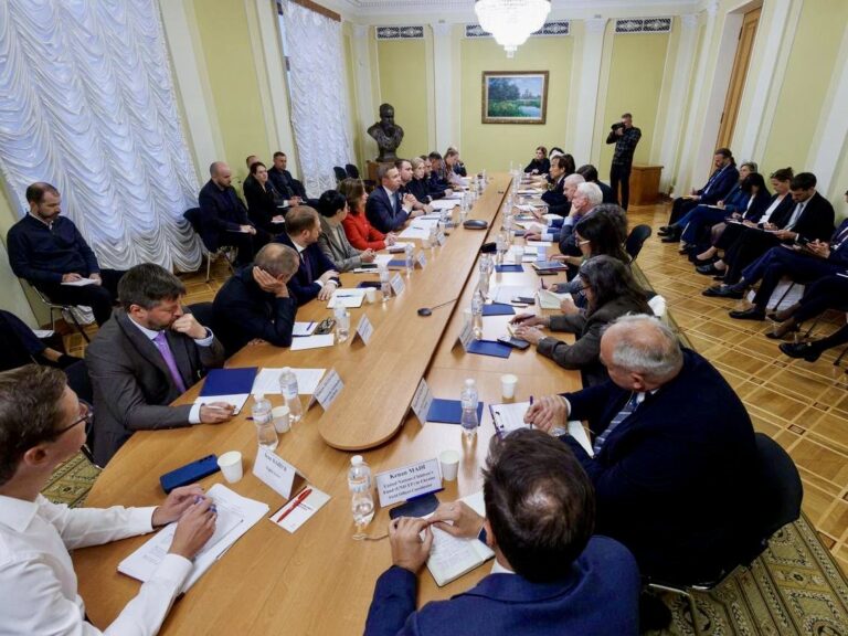 The Ukrainian Red Cross takes part in a high-level meeting on winter preparedness