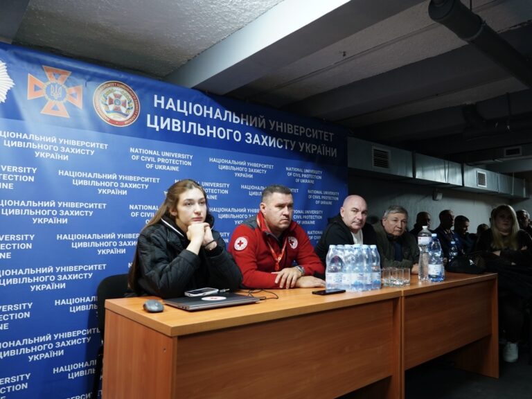 Український Червоний Хрест у межах проєкту «СИЛА» провів навчання для представників громад