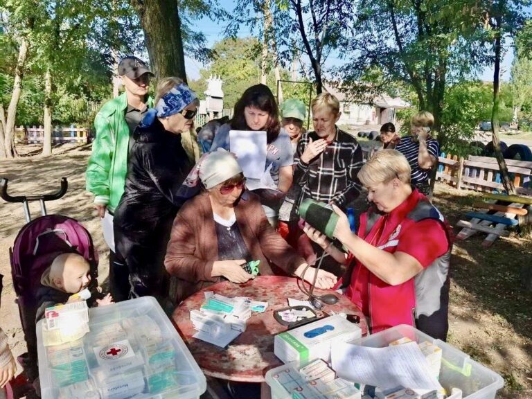 Ukrainian Red Cross mobile health units continue to provide access to healthcare in Zaporizhzhia region