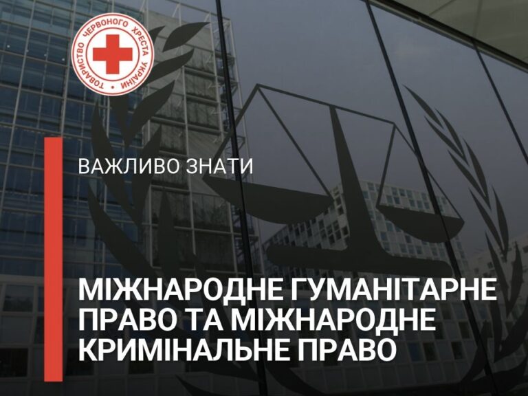 Співвідношення міжнародного гуманітарного права та міжнародного кримінального права